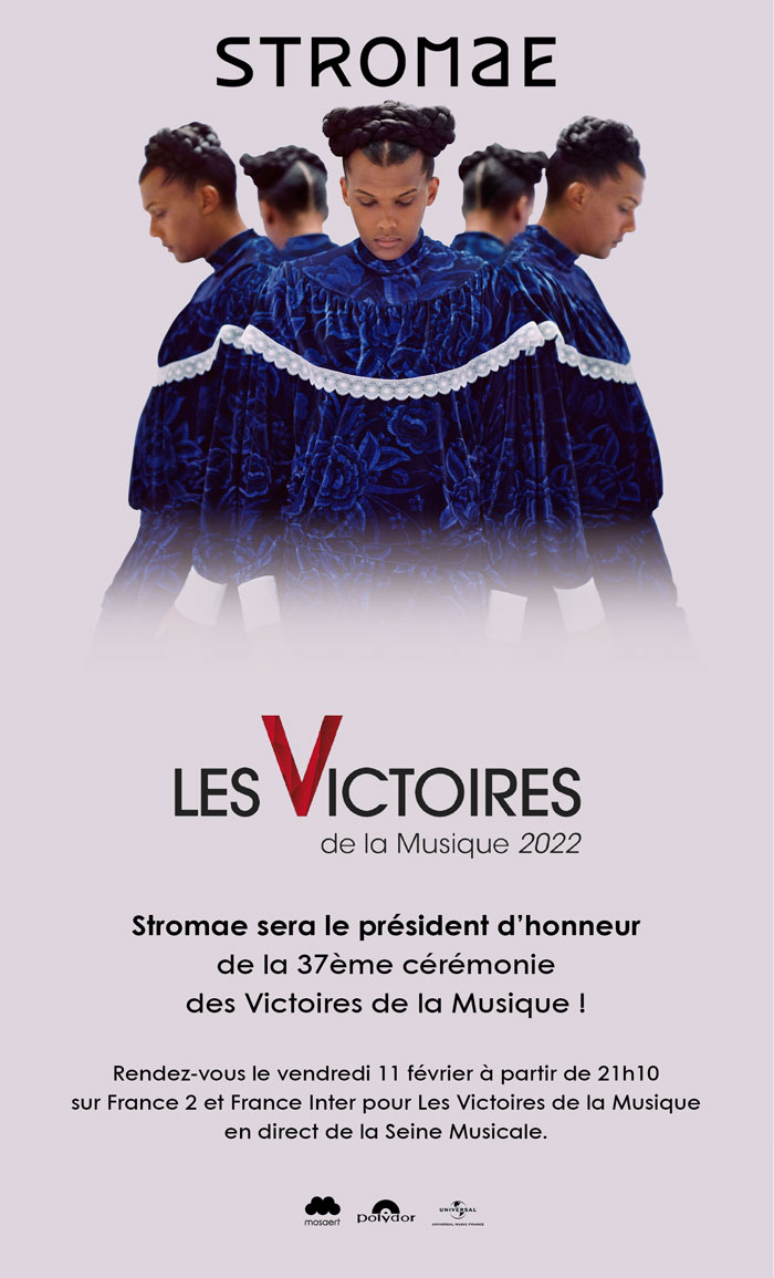 STROMAE : PRESIDENT D'HONNEUR DE LA 37ème CEREMONIE DES VICTOIRES DE LA MUSIQUE